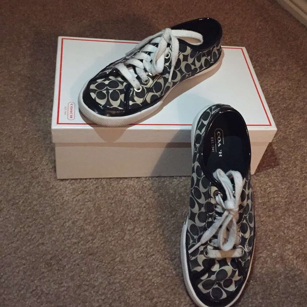 Women’s Coach Logo Shoes